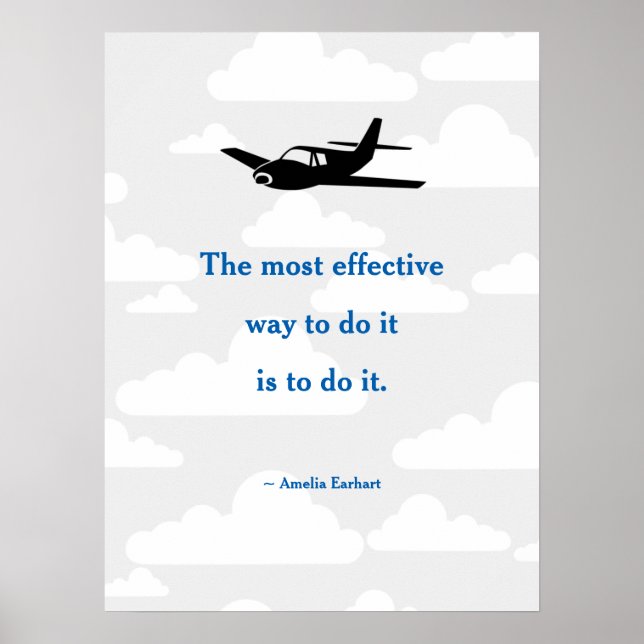 The most effective way to do it poster (Front)
