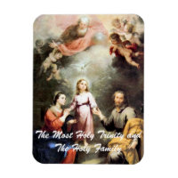 The Most Holy Trinity and The Holy Family