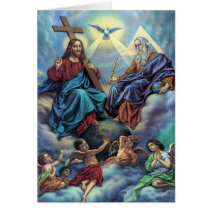 The Most Holy Trinity Card