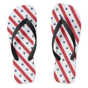 The most patriotic american White II Throw Pillow  Thongs