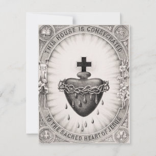 The Most Sacred Heart of Jesus Christ Invitation