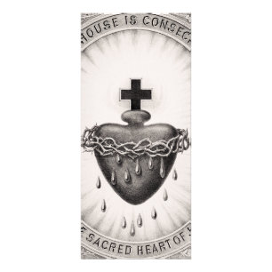 The Most Sacred Heart of Jesus Christ Rack Card