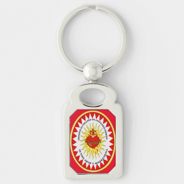 The Most Sacred Heart of Jesus Key Ring (Front)