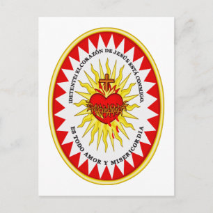 The Most Sacred Heart of Jesus Postcard