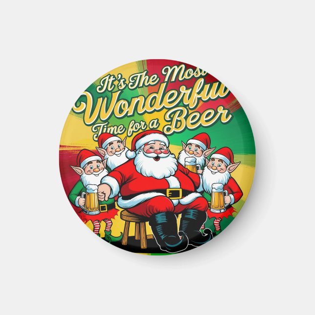 The most wonderful time for magnet (Front)