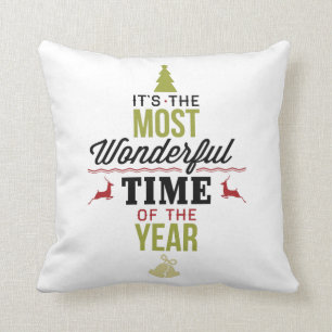 The Most Wonderful Time of the Year Cushion