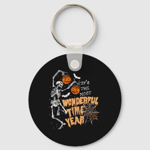 The Most Wonderful Time Of The Year Dance Skeleton Key Ring