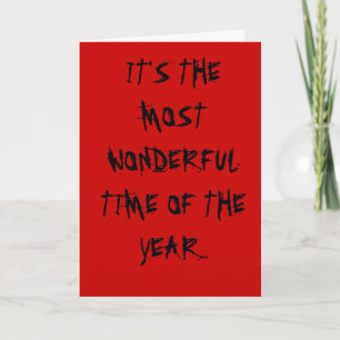 The Most Wonderful Time of the Year Holiday Card