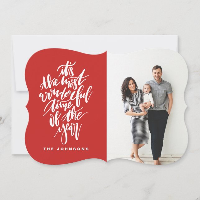 the most wonderful time of the year... holiday card (Front)