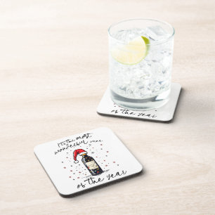 The Most Wonderful Wine Of The Year  Coaster