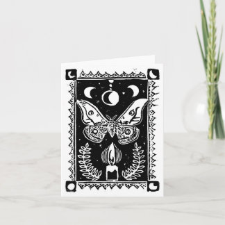 The Moth and Flame Greeting Card