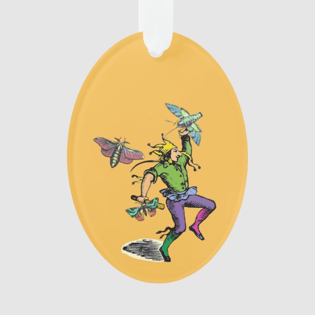 The Moth Man Ornament (Front)