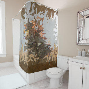 The Moth..... Shower Curtain