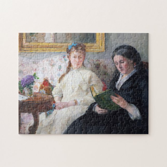 The Mother and Sister of the Artist, Berthe Moriso Jigsaw Puzzle (Horizontal)