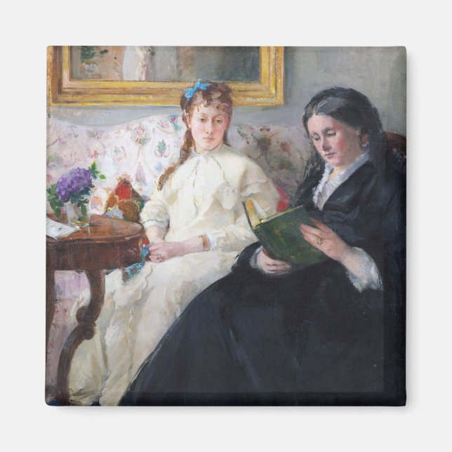 The Mother and Sister of the Artist, Berthe Moriso Magnet (Front)