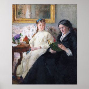 The Mother and Sister of the Artist, Berthe Moriso Poster