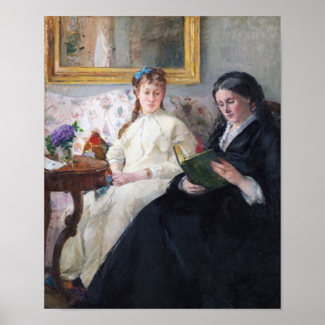 The Mother and Sister of the Artist, Berthe Moriso Poster (Front)