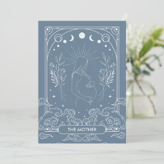 The Mother, Celestial Baby Shower Invitation