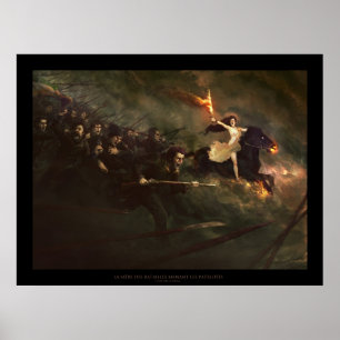 The Mother of Battles Leading the Patriots Poster