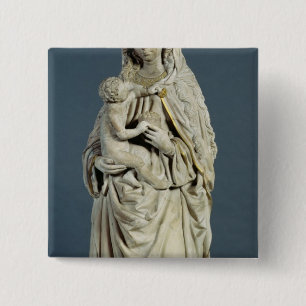 The Mother of God with the Infant Christ, 1470 15 Cm Square Badge
