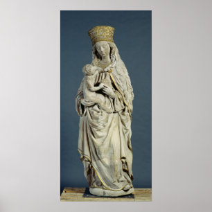 The Mother of God with the Infant Christ, 1470 Poster