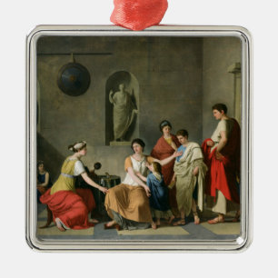 The Mother of the Gracchi, c.1780 Metal Ornament