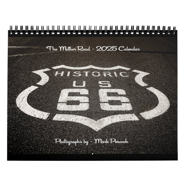The Mother Road - 2025 Calendar  (Cover)