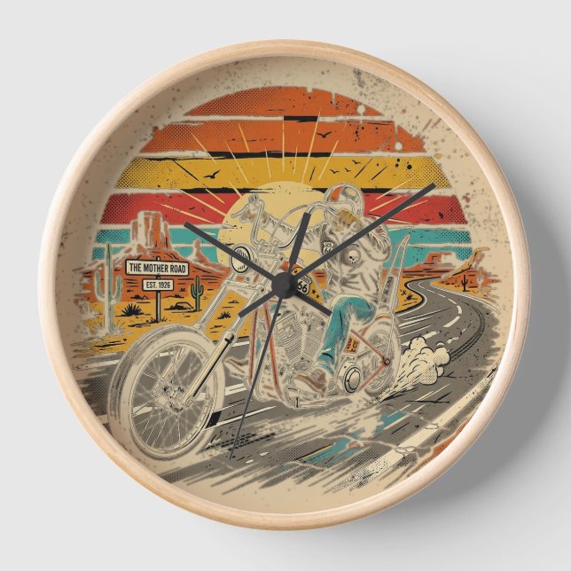 The Mother Road  Clock (Front)