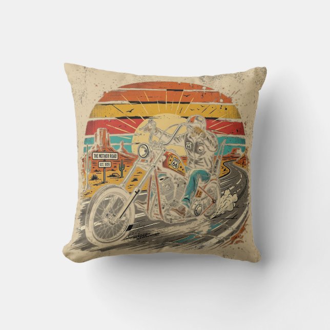 The Mother Road  Cushion (Front)
