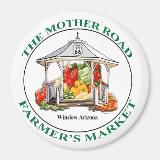 THE MOTHER ROAD FARMER'S MARKET MAGNET