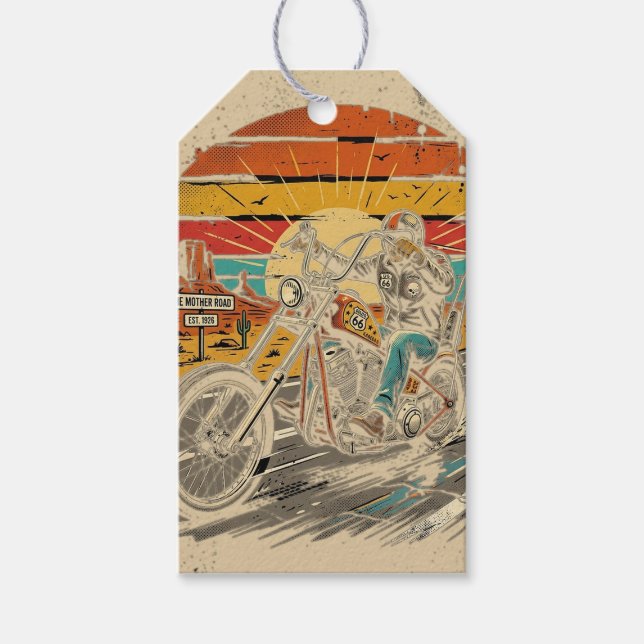 The Mother Road Gift Tags (Front)