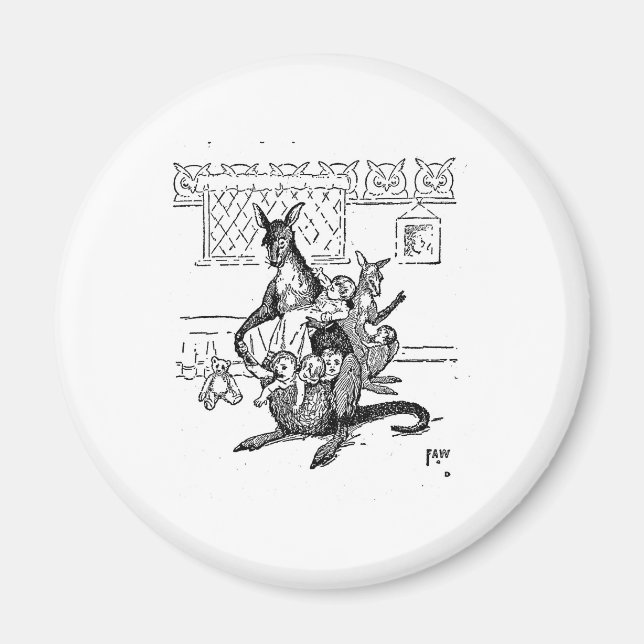 The Motherly Kangaroo Magnet (Front)