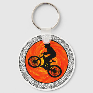 THE MOUNTAIN BIKERS KEY RING