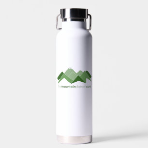 The Mountain Doesn't Care Water Bottle