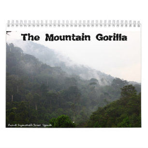 The Mountain Gorilla. No US holidays Calendar