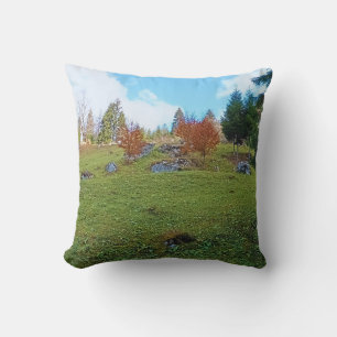 The Mountain Meadow - Wild Nature Romania Cushion