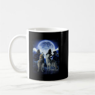 The Mountain Men's Wolf native american Coffee Mug