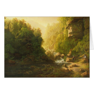 The Mountain Torrent, c.1820-30 (oil on canvas)