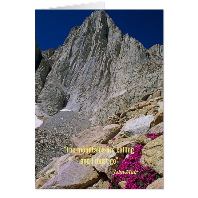 The Mountains are Calling (Front)