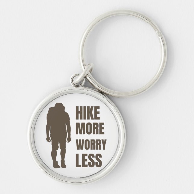 The Mountains are calling and I must go Key Ring (Front)