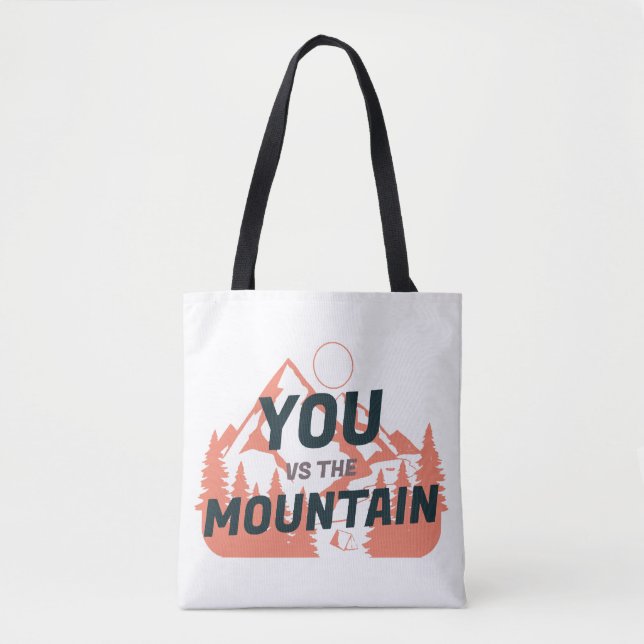 The Mountains are calling and I must go Tote Bag (Front)