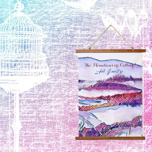 The Mountains are Calling And I Must Go Wall Art