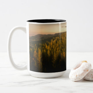 The Mountains Are Calling Mug | Forest Landscape C