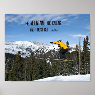 The Mountains are calling... Poster