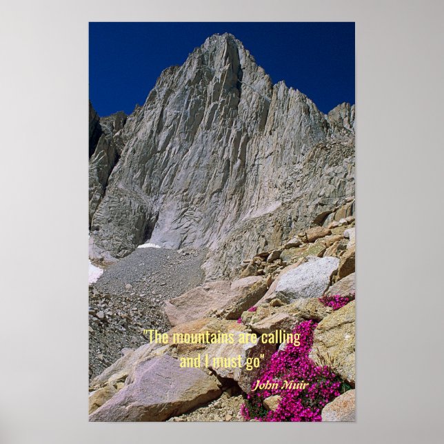 The Mountains are Calling Poster (Front)