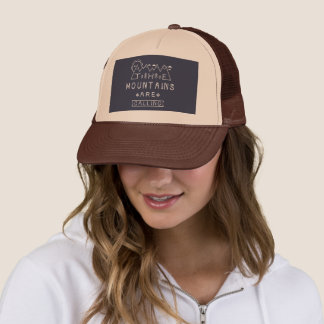 The Mountains Are Calling Trucker Hat