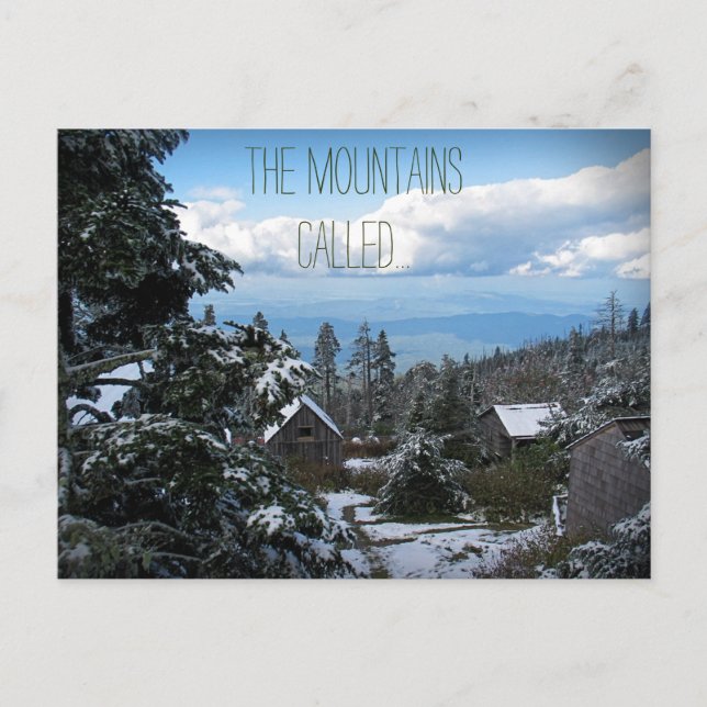 The Mountains Called… We Eloped! Template (Front)