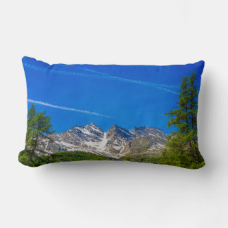 the mountains three Levanne lumbar  pillow