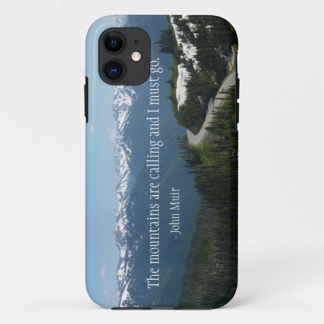 The Mountians are Calling Case-Mate iPhone Case (Back)