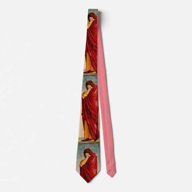 The Mourning Saint John by Andrea da Murano  Tie (Front)